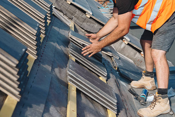 Roof repair work in progress — Warwickshire